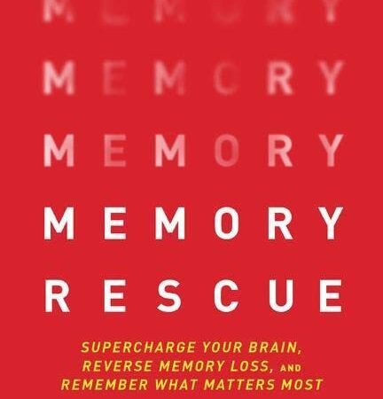 Red cover of Daniel G. Amen's Memory Rescue book