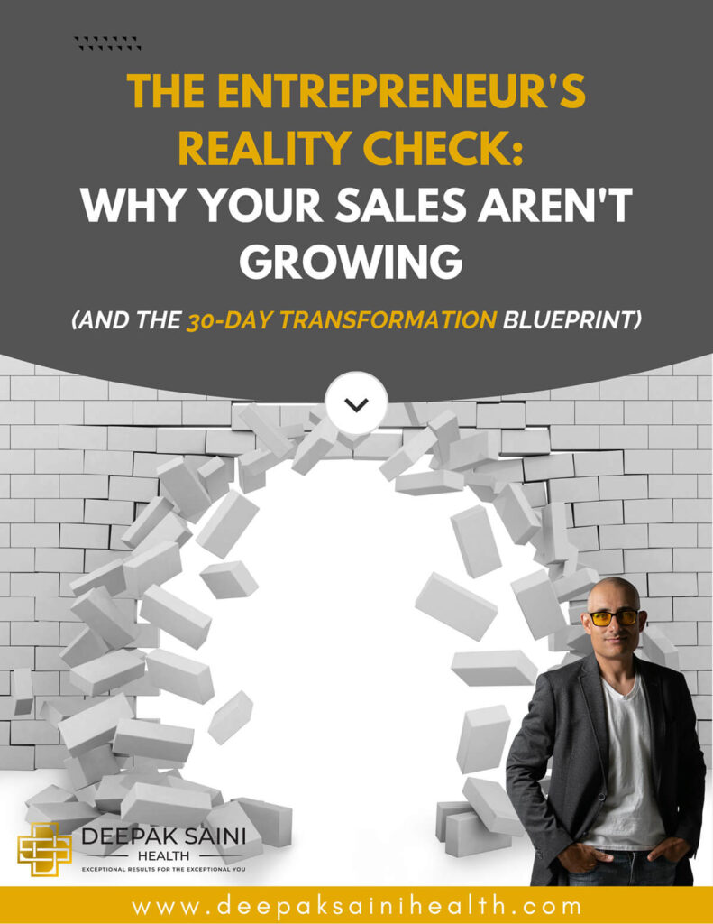 Entrepreneur sales growth webinar promotional graphic